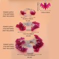 thumbnail image 3 of 1pc Purple Bat Decoration Lights, Battery Operated For Bedroom Party Home Room Garden Hallowmas Decorations(Purple)Without Battery(1pc 59.06inch/4.92ft 10 Led Or 1pc 118.11inch/9.84ft 20 Led Or 1pc 17, 3 of 4