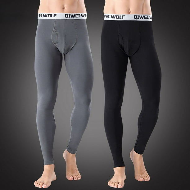 Pantalones cálidos para hombre, calzas ajustadas de cintura media para hombre, resistentes al viento y al frío, pantalones de moda para hombre