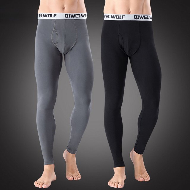Pantalones cálidos para hombre, calzas ajustadas de cintura media para hombre, resistentes al viento y al frío, pantalones de moda para hombre