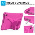 thumbnail image 3 of Dteck for Amazon Fire Max 11 Tablet Case (13th Generation, 2023 Release),Lightweight Shockproof Case with Butterfly Wing Stand Shoulder Strap,Rose, 3 of 7