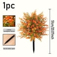 thumbnail image 4 of QTOCIO Color Simulation Plants Outdoor Courtyard Leaves Floor To Ceiling Decoration Violet Bonsai, 4 of 4