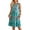 Cashew Flower Blue, variant on Fancyglim Women Summer Dress Casual T Shirt Tank Dresses Beach Cover up Blue XL