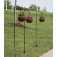 thumbnail image 3 of (3 pack) Ashman Online, Adjustable Shepherd's Hooks, Set of 2 Made of Premium, Black Color, Metal Hanger for Solar Lights, Bird Feeders for Wild Birds, Hammingbirds, Flower Basket, Christmas Lights., 3 of 8