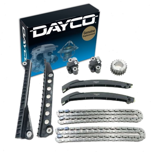 Dayco Engine Timing Chain Kit compatible with Ford F-450 Super Duty 6.8L V10 2005-2019