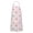 Pioneer Flower Floral-3, variant on Pioneer Flower Floral Print Pattern Apron for Women and Men, Cotton Linen Waterproof with Pockets, Adjustable, 33x27 Inch for Kitchen, Gardening, BBQ, Salon
