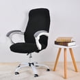 thumbnail image 2 of Stretch Office Chair Covers, Computer Office Chair Cover Stretchable Rotating Chair Slipcover, 2 of 9