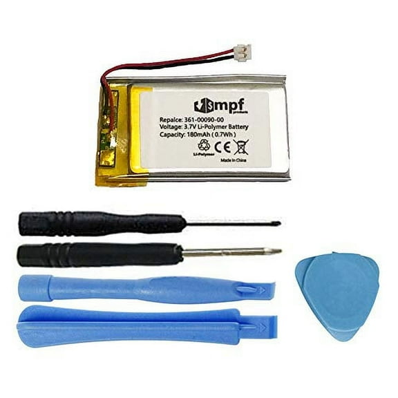 180mAh 361-00090-00 Battery for Garmin Vivoactive HR 010-01605-03 GPS Smartwatch