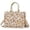 Multicolor, variant on Women's canvas tote bag, women's crossbody bag, large canvas handbag, canvas tote bag with pockets and compartments.(brown)