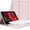 Pink, variant on Timoom Keyboard Case for iPad 9.7 Inch Air 2th Gen, iPad 5th/iPad 6th Generation (2017/2018) Case with Pencil Holder, Magnetically Detachable Wireless Keyboard Stand Cover for iPad 6 iPad 5