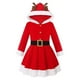 thumbnail image 1 of Vestido de alce navideño con capucha, trajes navideños, disfraz navideño, ropa de moda para mujer 140cm, 1 of 7