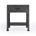 thumbnail image 5 of Home Square One Drawer and Lower Shelf Nightstand in Charcoal - Set of 2, 5 of 8