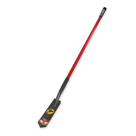 Bully Tools 92719 14-Gauge 3-Inch Trench Shovel with Fiberglass Long