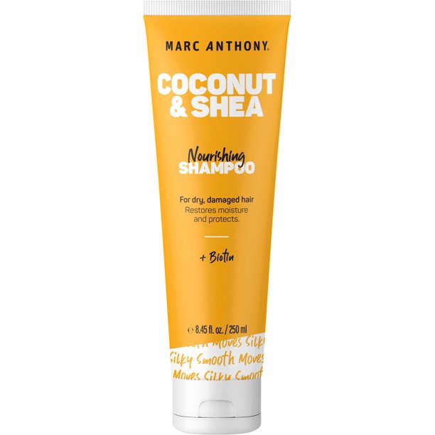 2 Pack Marc Anthony Coconut Oil Shampoo, No Sulfate 8.4 oz