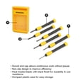 thumbnail image 2 of WorkPro 6-Piece Precision Screwdrivers, Phillips,Slotted Sizes,Plastic Case, 2 of 5