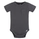 thumbnail image 2 of Set de body y short para bebé Gerber gris oscuro 12 meses, 2 of 7