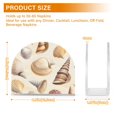 thumbnail image 4 of Yayeee Napkin Holder for Table Kitchen Paper Tissue Organization, Beige Watercolor Seashells, 4 of 8