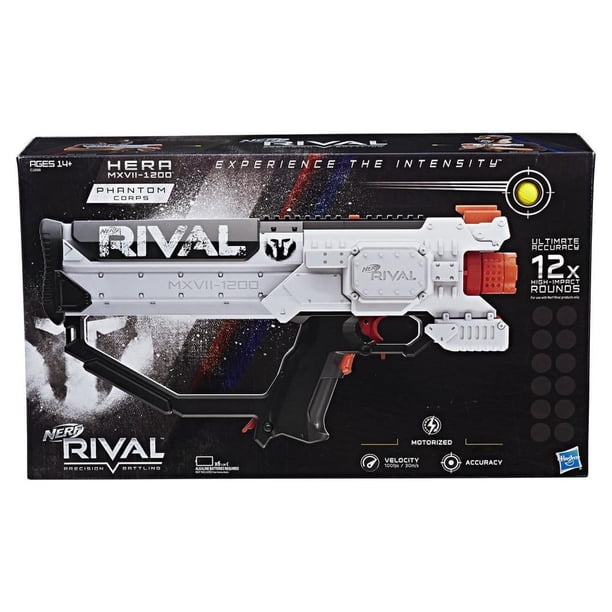 ナーフ ライバル RIVAL ヘラ Hera　電動 Nerf Rival Phantom Corps Blaster for Laser Tag, Ages 14+ - Walmart