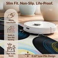 thumbnail image 6 of Design&I 9'x12' Washable Area Rug Giant Skid-Resistant Record Burst Grooved Concentric Rings Turntable Retro Vinyl Energetic for Great Room, Large Living, 6 of 7