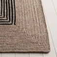 thumbnail image 4 of SAFAVIEH Braided Lars Geometric Reversible Area Rug, Beige/Black, 5' x 8', 4 of 13
