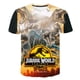 thumbnail image 1 of Camisetas de dibujos animados Jurassic World Dominion para niños y niñas, novedad de verano 2023, camisetas de manga corta, camisetas informales holgadas, ropa 5T Gao Jinjia LED, 1 of 2