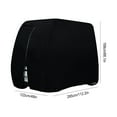 thumbnail image 4 of Guardoinrt OxfordCloth Golf Cart Cover For All-Weather Protection Easy To Install Heavy Duty Black 285*122*168cm, 4 of 6