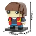 thumbnail image 2 of MOOXI Strangers Will Byers Brickheadz Action Figures Building Block Set,Classic Creative Building Blocks Children Kit,Gifts for Kids(132pcs), 2 of 7