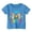 Sky Blue, variant on PMVFHDE Easter Kids Tee Funny Holiday Shirt Summer Short Sleeve Crewneck Top For Girls Grey,3-4 Years