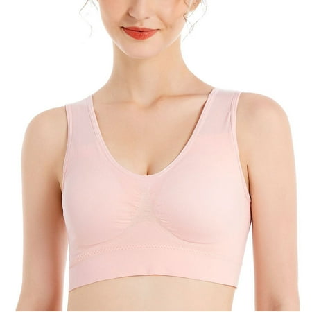 

NARABB Women Seamless Sports Bra Wirefree Yoga Bra With Removable Pads