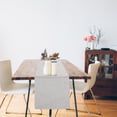 thumbnail image 4 of UPGRATOR Beige Table Runner De Poliéster Para Reuniones En Casa Con Simple Y, 4 of 8