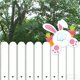 thumbnail image 5 of Easter Yard Plug Outdoor Fence Decorative Ground Plug Peeping Rabbits, 5 of 5
