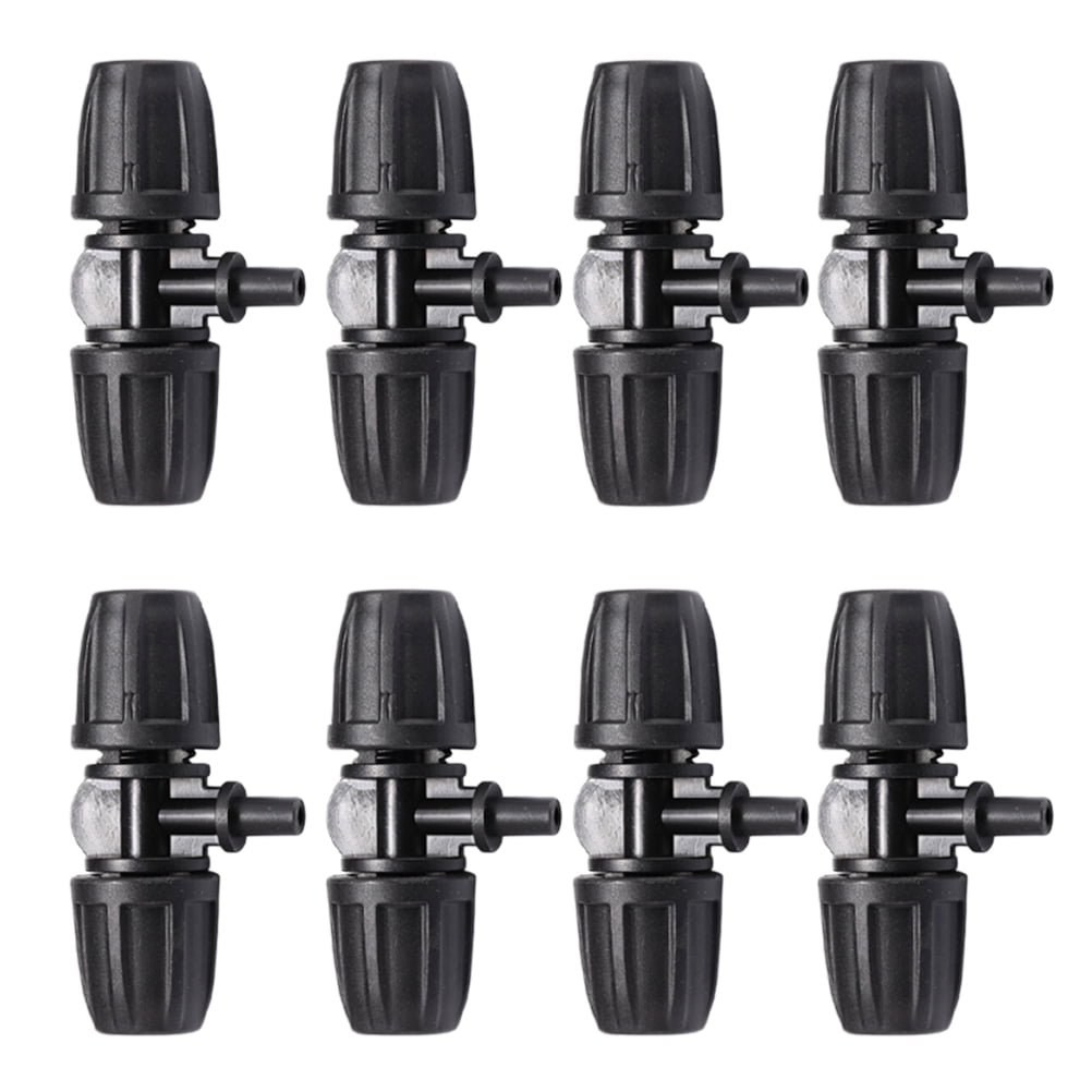 Phenofice Hose Nozzle for Drip Irrigation Connectors Fittings 25Pcs 2.6x1.4x1.4in