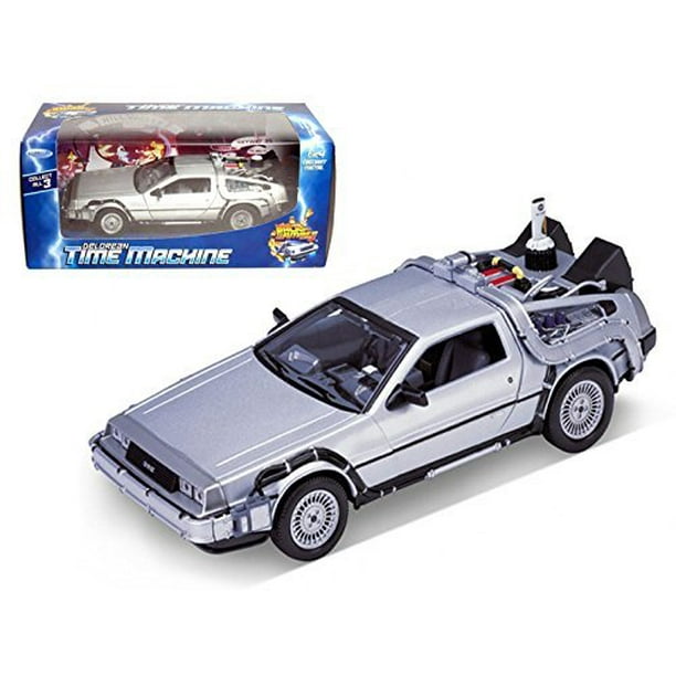 Welly 1/24 Scale Diecast Metal Delorean Time Machine Back to the Future Part II - Walmart.com
