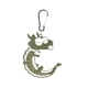 thumbnail image 5 of Soporte de bobina de incienso de dragón de hierro, soporte en espiral de incienso, decoración colgante, soporte de bobina de incienso decorativo, quem Verde, 5 of 9