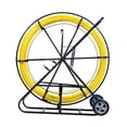 thumbnail image 2 of Cinta de pescado de fibra de vidrio, cinta de pesca, varillas de cable con jaula y soporte, tricle de alambre de caña del conducto de la barra de premium Longitud del cable 100 m, 2 of 8