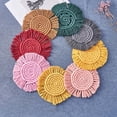 thumbnail image 1 of Posavasos Homerr resistente al calor, tapete para taza, altamente absorbente, trenzado, color sólido, resistente al calor, reutilizable, tejido | Almohadilla para taza, 1 of 8