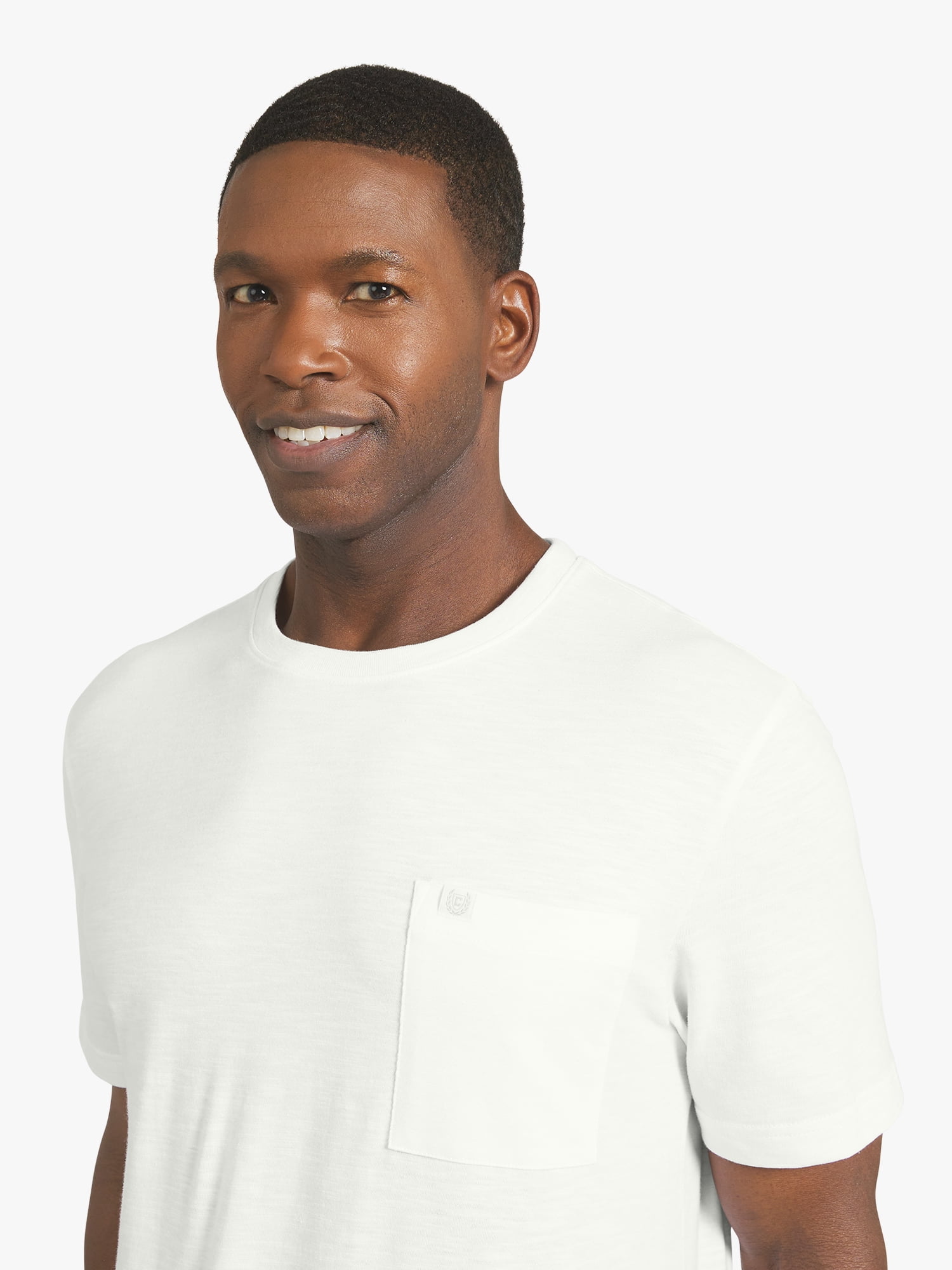 Chaps Men's & Big Men's Short Sleeve Slub Pocket T-Shirt, Sizes S-3XL