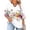 ☃129-White, variant on Women's Plus Size Tops and Blouses 3/4 Length Sleeve Womens Tops Hollow Out Crewneck Spring Shirts Summer 2026 (1X-5X)