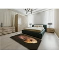 thumbnail image 5 of Ahgly Company Machine Washable Indoor Rectangle Transitional Sienna Brown Area Rugs, 3' x 5', 5 of 7