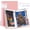 Pink, variant on A3 Diamond Painting Storage Book, 60 Views Art Portfolio Presentations Folder with 30 Pages Protectors, 17.3x12.8in
