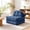 Blue, variant on Jpiziso Folding Sofa Bed with Pillow Foldable Couch Convertible Sleeper Chair with Back Support Blue for Living Room Bedroom