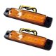 thumbnail image 3 of unbranded 2Ud Luces Laterales LED Amarillas Para Camión Luces Traseras Multifunción Impermeables, 3 of 8