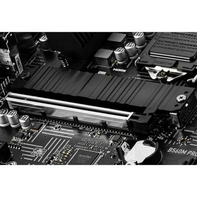 MSI B560M PRO-VDH WIFI Desktop Motherboard, Intel B560 Chipset