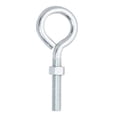 thumbnail image 1 of armella con tuerca de 3/8 de pulgada plata, 1 of 4