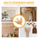 thumbnail image 3 of unbranded 2Ud Adorno De Pared En Resina Resistente Para Interior Y Exterior, 3 of 6