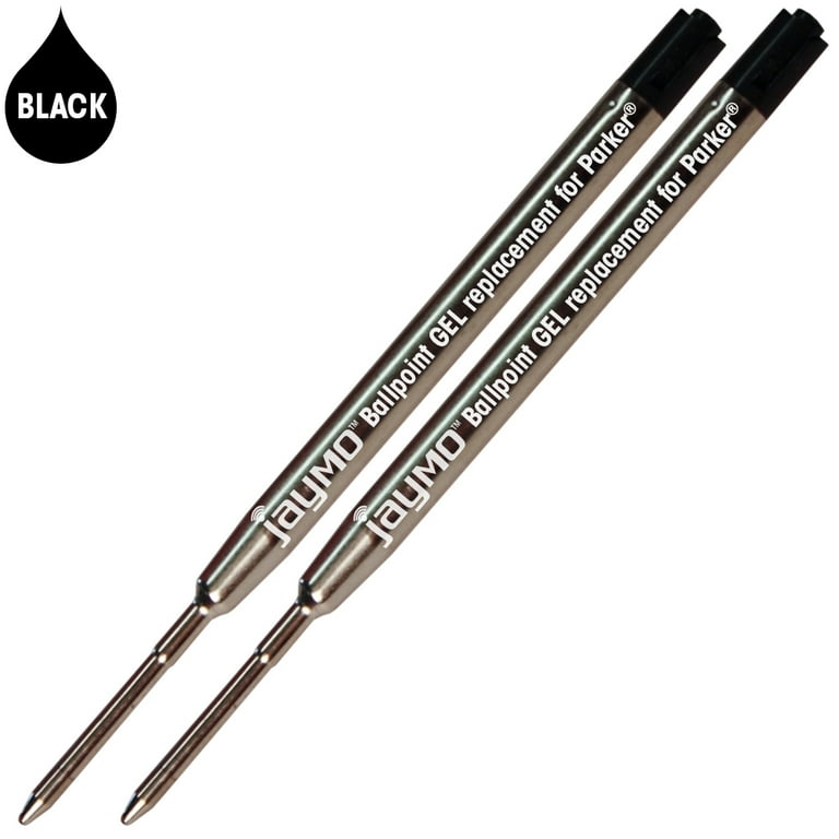 Parker Pen Refill Gel Medium Point 0.7mm 1950344 - BLACK
