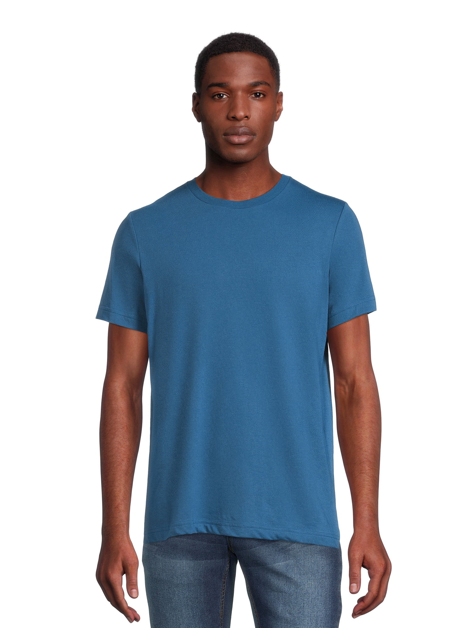 george men's crewneck t shirt with short sleeves