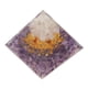 thumbnail image 2 of Adorno de epoxi hermoso y práctico adorno de epoxi de pirámide de grava para oficina ANGGREK Otros, 2 of 8
