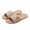 Green Man, variant on Home Hemp Slippers Summer Couple Breathable Japanese Slippers Men's Open Toe Comfortable