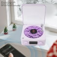 thumbnail image 3 of Tocadiscos Estilo Altavoz Vintage Bt Reloj Altavoz Radio Luz Nocturna Luz Ambiental, Control Táctil, Lámpara de Noche 3 en 1, Altavoz Pequeño inalámbrico Para Dormitorios salas, 3 of 7
