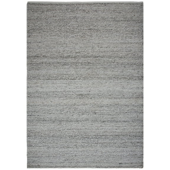 Woven Trends Arthur Area Rug INF683 Transitional Style, Solid Pattern, Pet & Family Friendly, Living Room, Dining Room, Office, Low Pile Hand Made Polyester Area Rug in Tan - 9' x 12'